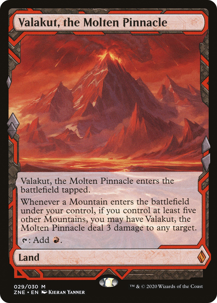 {R} Valakut, the Molten Pinnacle (Expeditions) [Zendikar Rising Expeditions][ZNE 029] - Misty Mountain Games