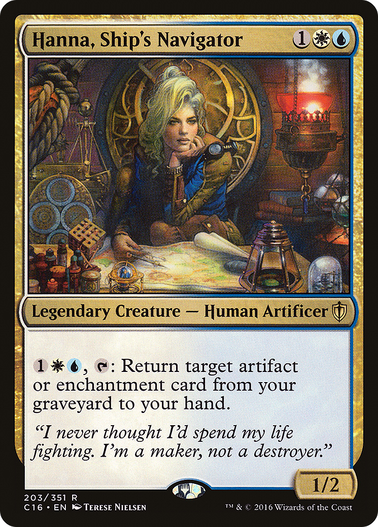 {R} Hanna, Ship's Navigator [Commander 2016][C16 203]