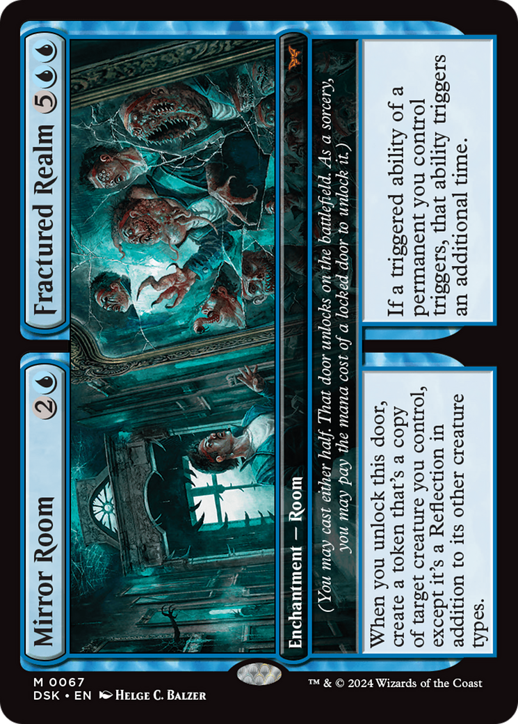 {@R} Mirror Room // Fractured Realm [Duskmourn: House of Horror][DSK 067]