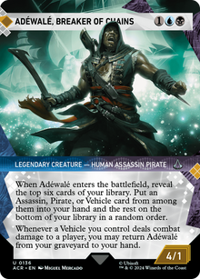 {C} Adewale, Breaker of Chains (Showcase) [Assassin's Creed][ACR 136]