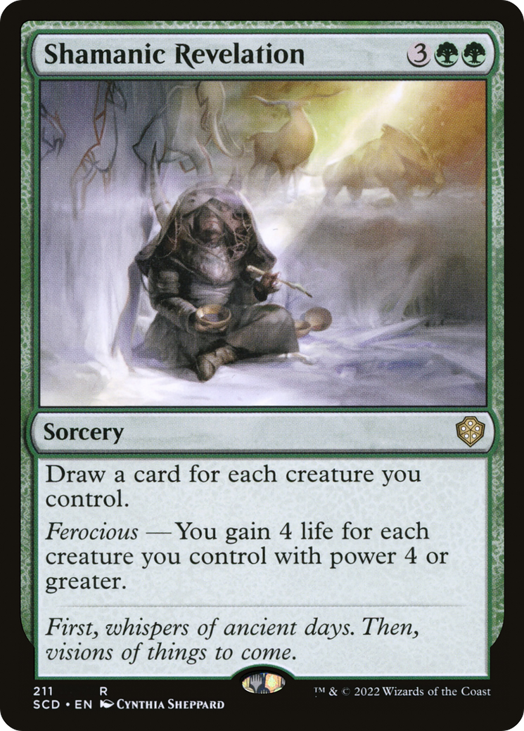 {R} Shamanic Revelation [Starter Commander Decks][SCD 211]