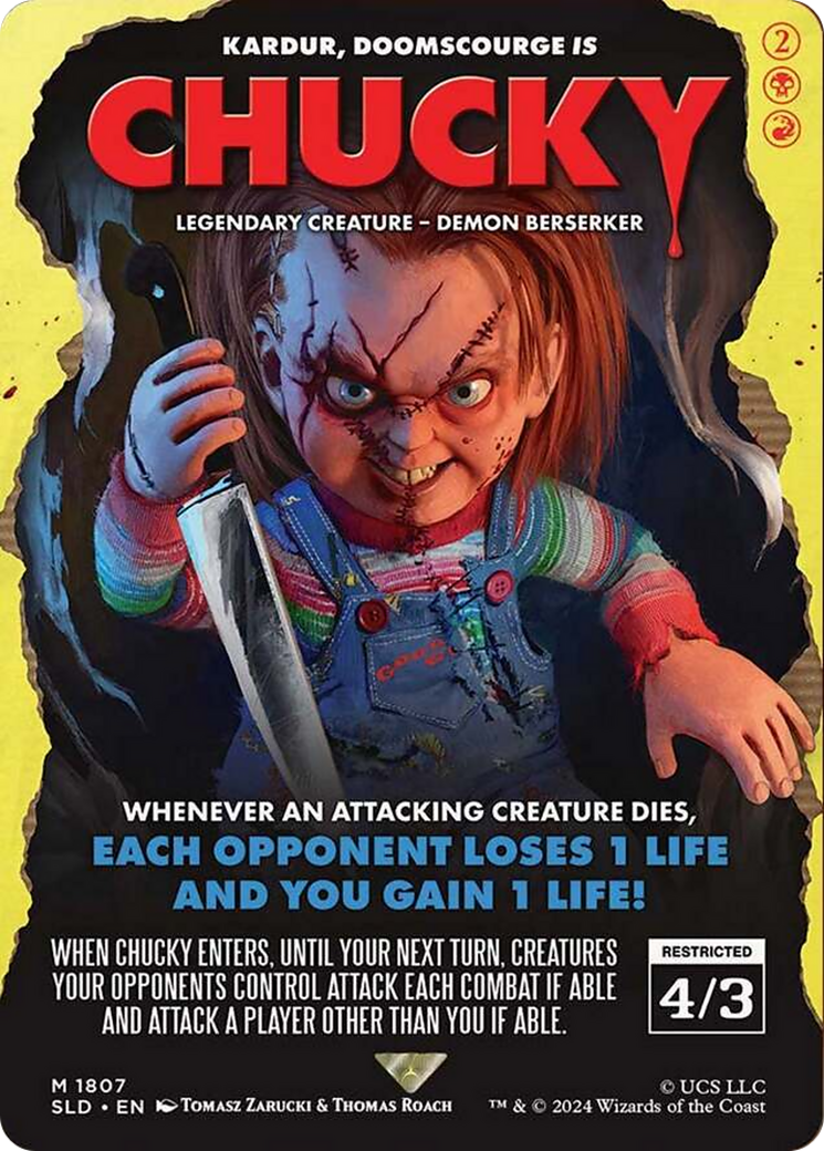 {R} Chucky - Kardur, Doomscourge [Secret Lair Drop Series][SLD 1807]