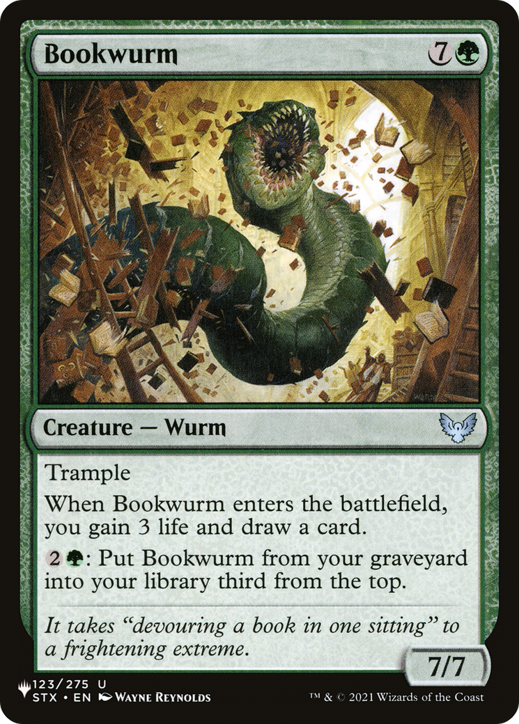 Bookwurm [LIST 123/275]