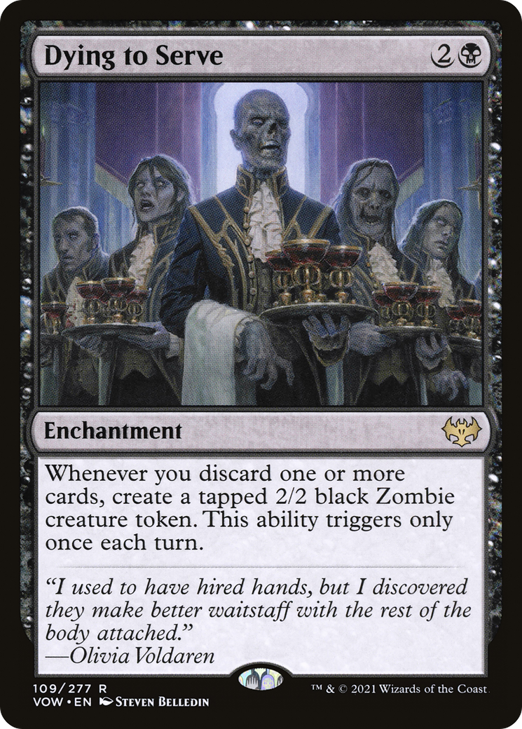 {R} Dying to Serve [Innistrad: Crimson Vow][VOW 109]