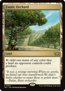 {R} Exotic Orchard [Tarkir: Dragonstorm Commander][TDC 360]