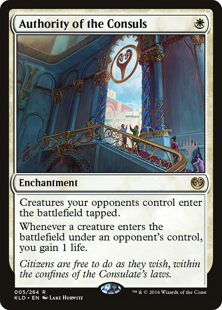 {R} Authority of the Consuls (Promo Pack) [Kaladesh Promos][PP KLD 005]