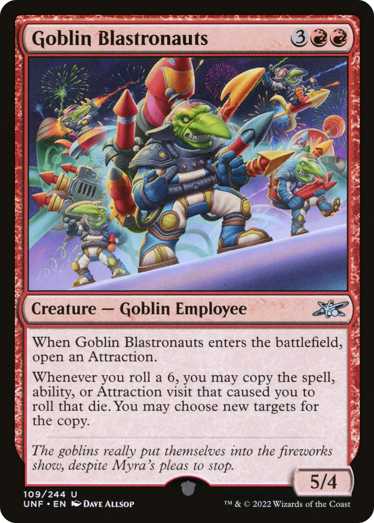 {C} Goblin Blastronauts [Unfinity][UNF 109]