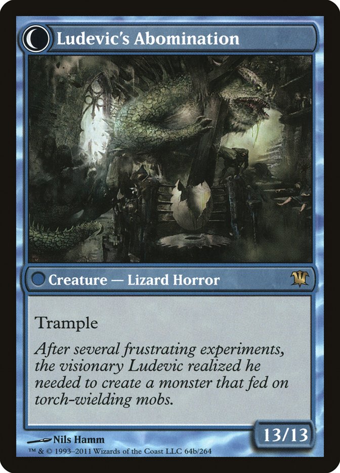 {R} Ludevic's Test Subject // Ludevic's Abomination [Innistrad][ISD 064]