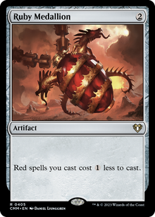 {R} Ruby Medallion [Commander Masters][CMM 405]