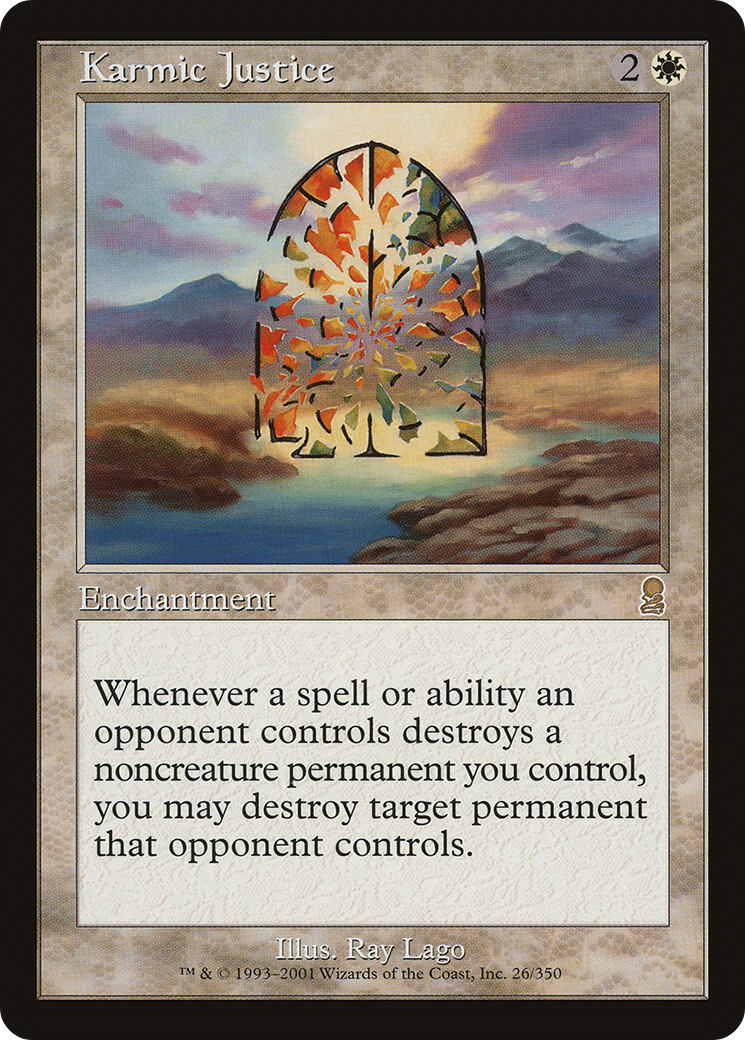 {R} Karmic Justice [Odyssey][ODY 026]