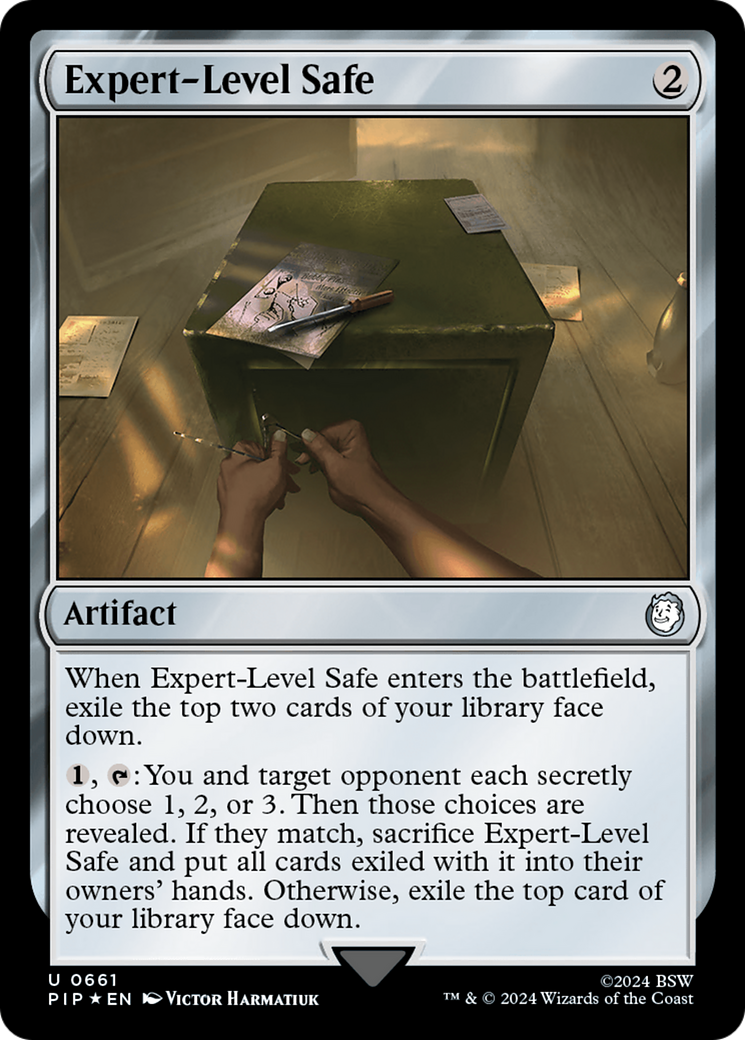 {C} Expert-Level Safe (Surge Foil) [Fallout][PIP 661]