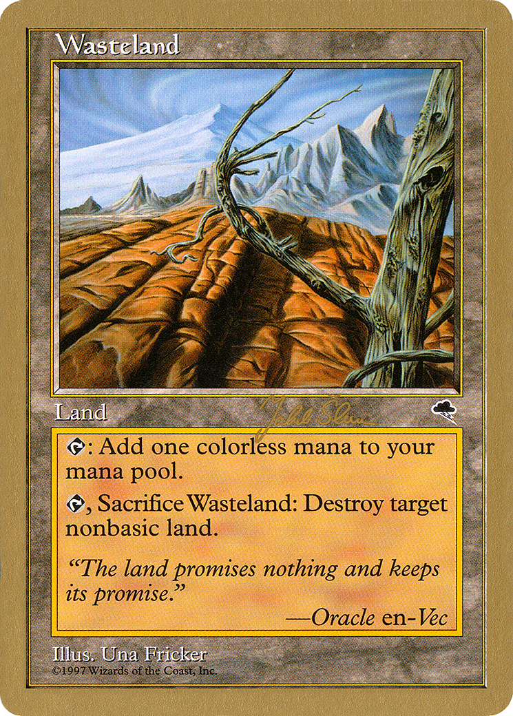 {C} Wasteland (Jakub Slemr) [World Championship Decks 1999][GB WC99 JS330]