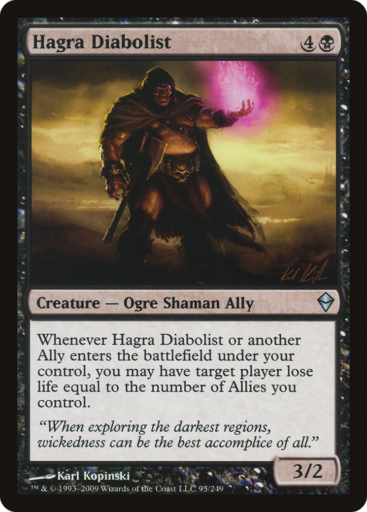 {C} Hagra Diabolist [Zendikar][ZEN 095]