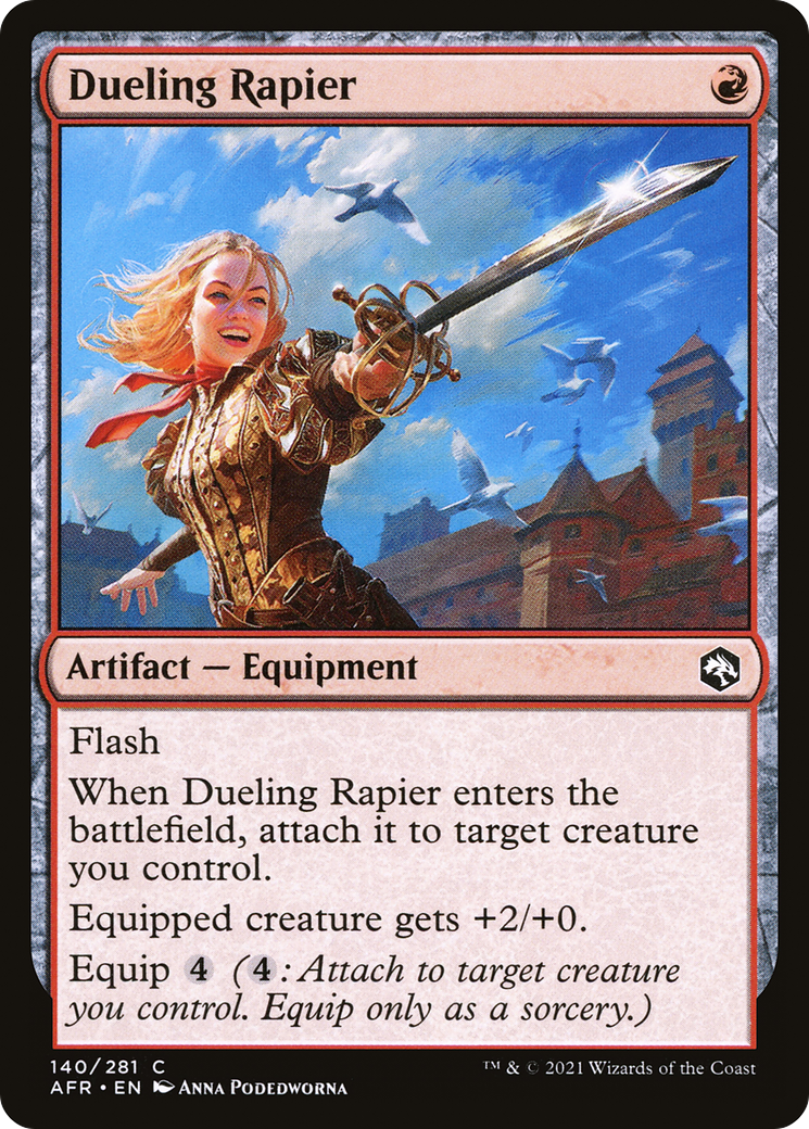 {C} Dueling Rapier [Dungeons & Dragons: Adventures in the Forgotten Realms][AFR 140]