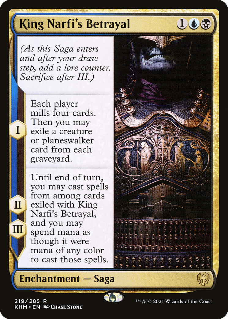 {R} King Narfi's Betrayal [Kaldheim][KHM 219]
