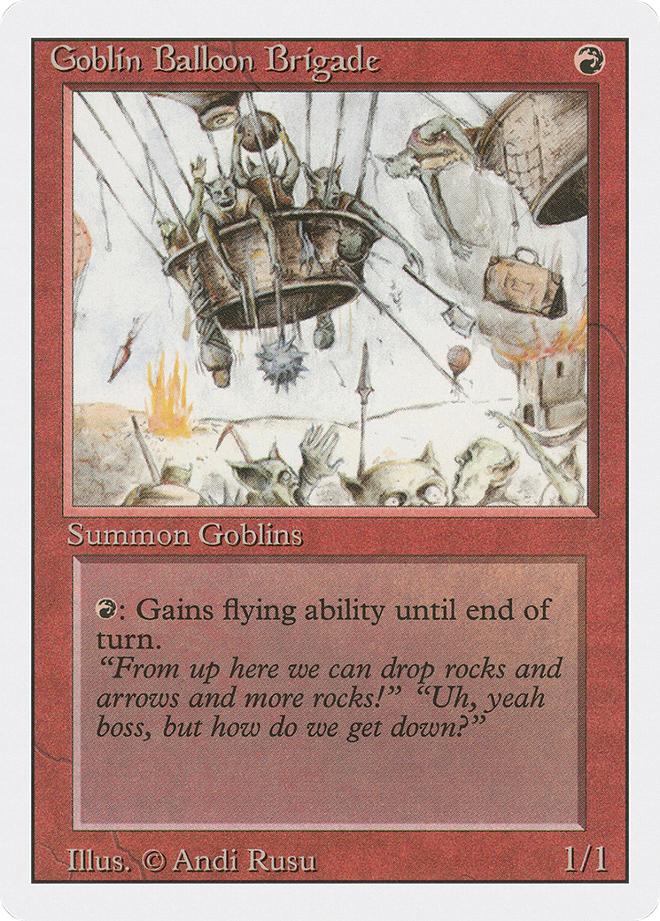 {C} Goblin Balloon Brigade [Revised Edition][3ED 154]