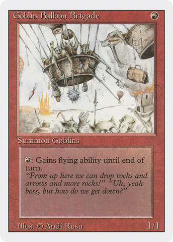 {C} Goblin Balloon Brigade [Revised Edition][3ED 154]