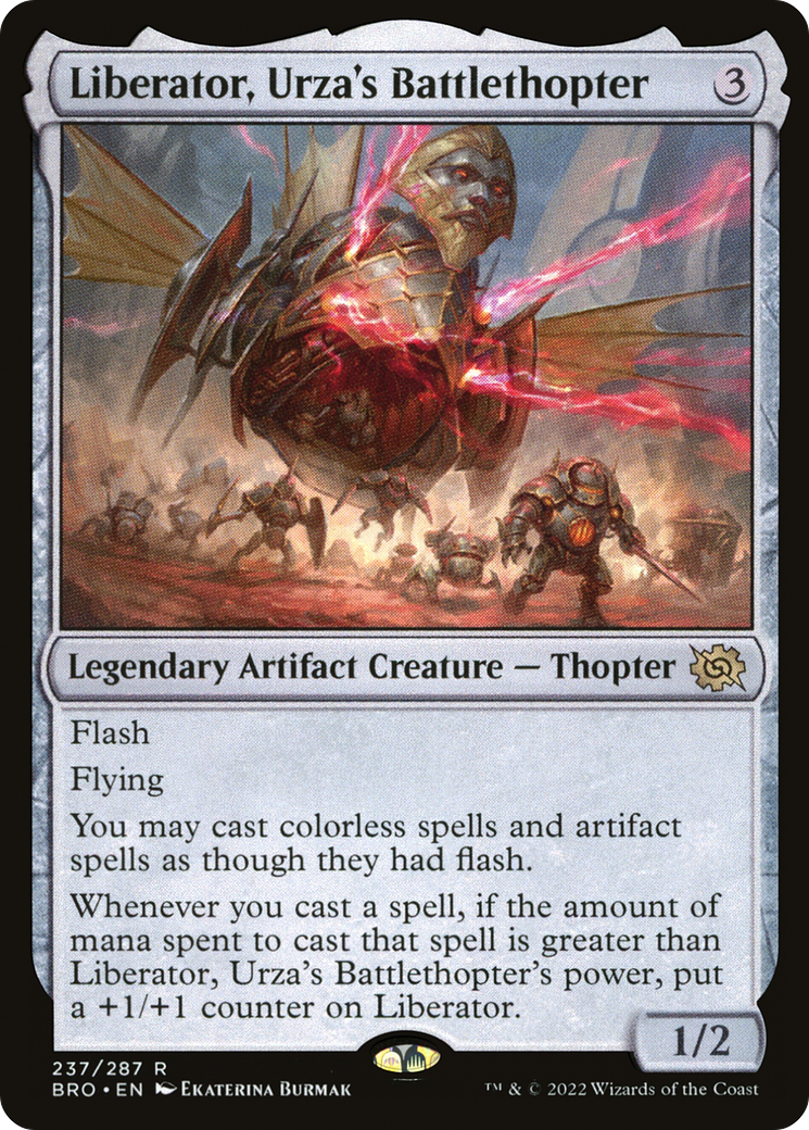 {R} Liberator, Urza's Battlethopter [The Brothers' War][BRO 237]