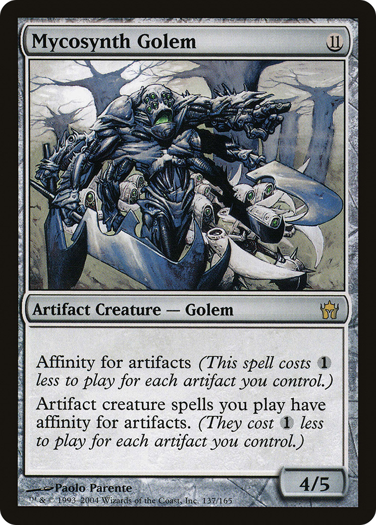 {R} Mycosynth Golem [Fifth Dawn][5DN 137]
