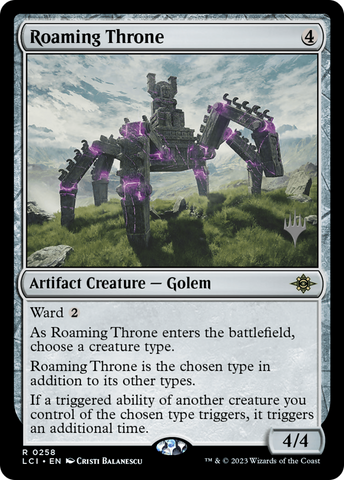 {@R} Roaming Throne (Promo Pack) [The Lost Caverns of Ixalan Promos][PP LCI 258]