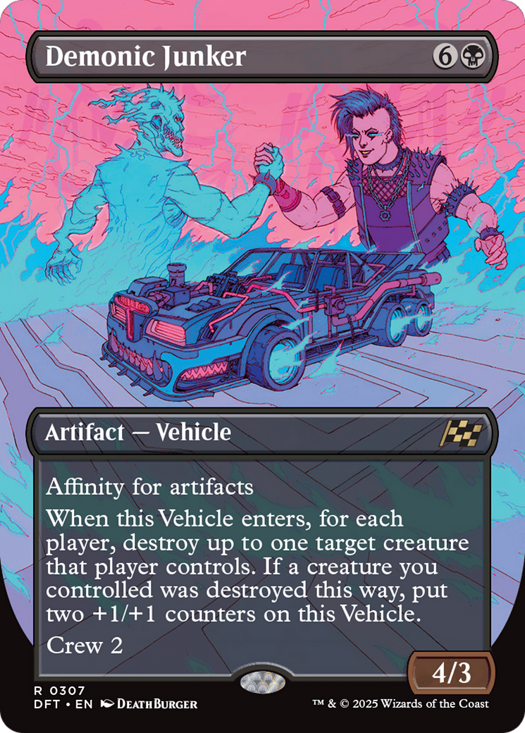 {@R} Demonic Junker (Borderless) [Aetherdrift][DFT 307]