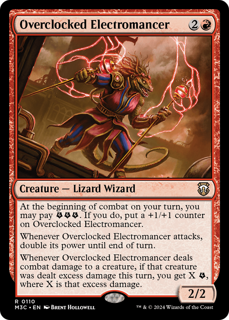 {R} Overclocked Electromancer [Modern Horizons 3 Commander][M3C 110]
