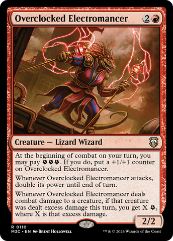 {R} Overclocked Electromancer [Modern Horizons 3 Commander][M3C 110]