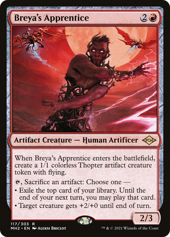 {R} Breya's Apprentice [Modern Horizons 2][MH2 117]