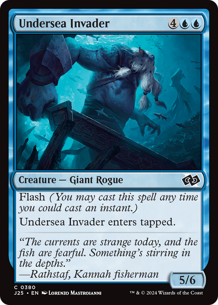{C} Undersea Invader [Foundations Jumpstart][J25 380]