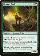 {C} Krosan Druid [Dominaria][DOM 167]