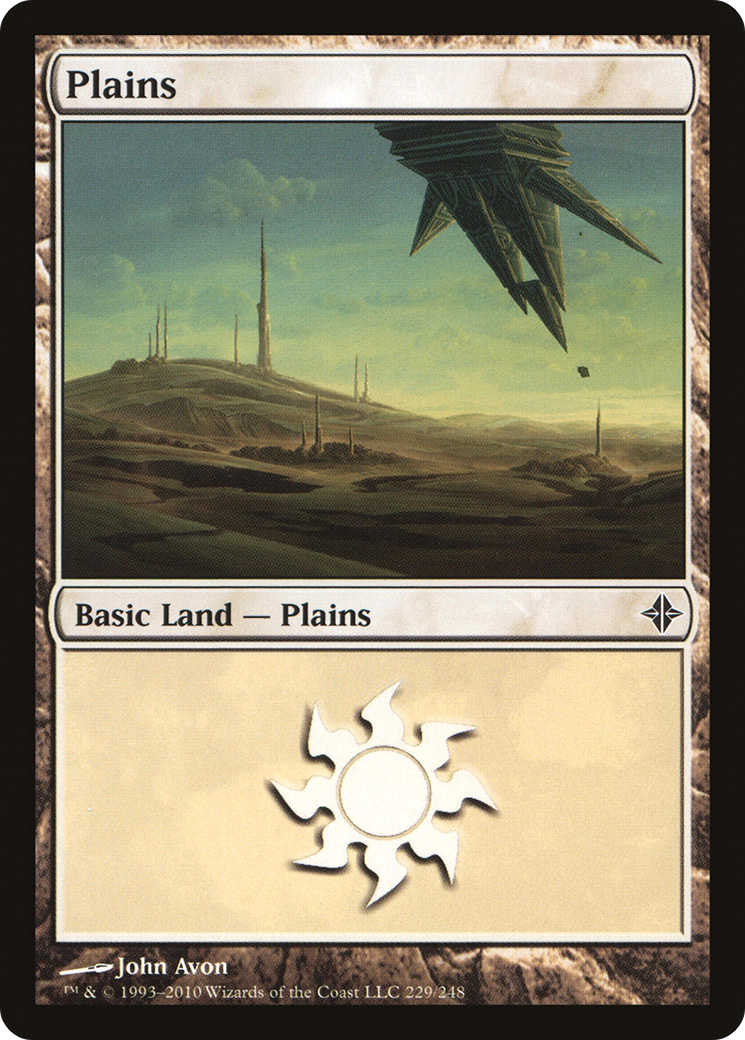 {B}[ROE 229] Plains (229) [Rise of the Eldrazi]