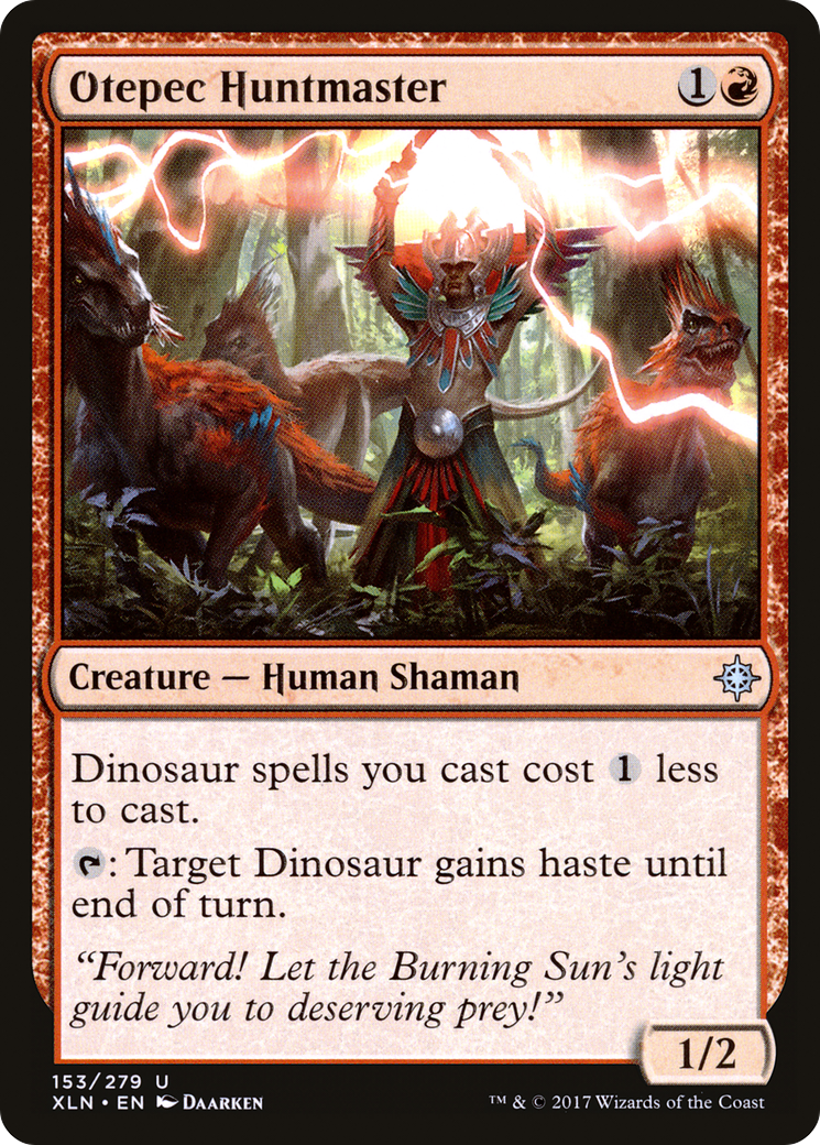 {C} Otepec Huntmaster [Ixalan][XLN 153]
