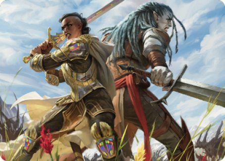{A} Join Forces Art Card [Dominaria United Art Series][ADMU 009]