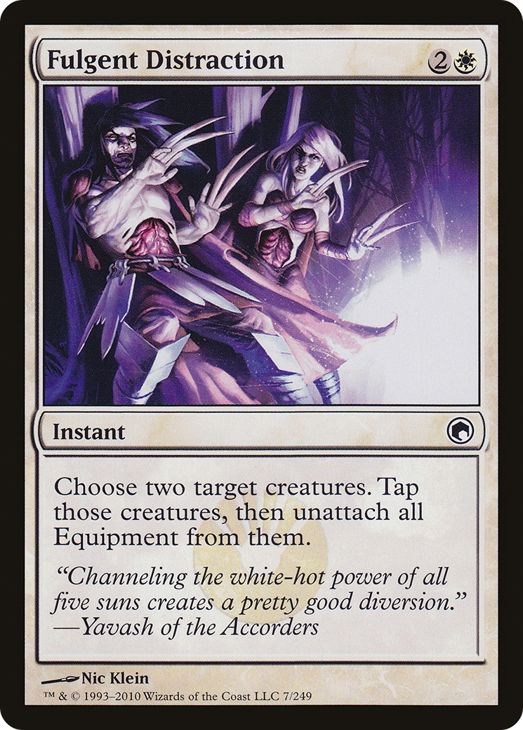 {C} Fulgent Distraction [Scars of Mirrodin][SOM 007]