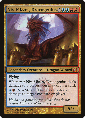 {R} Niv-Mizzet, Dracogenius [Return to Ravnica][RTR 183]