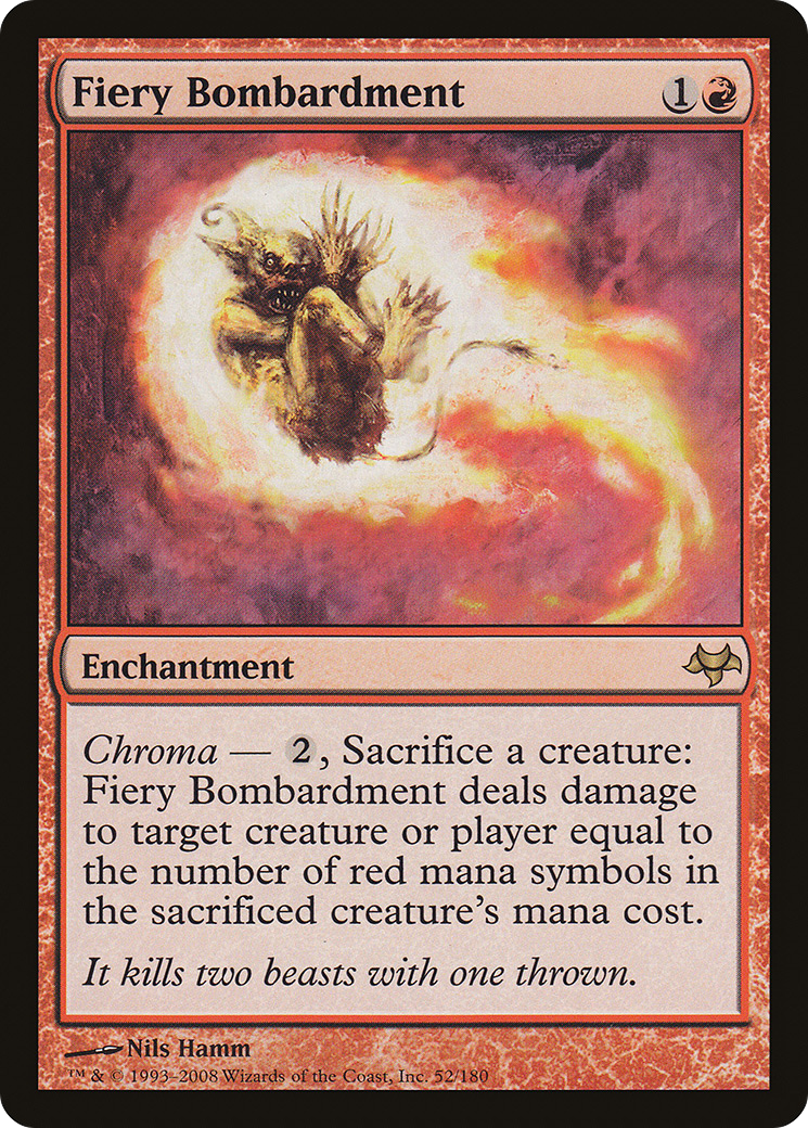{R} Fiery Bombardment [Eventide][EVE 052]