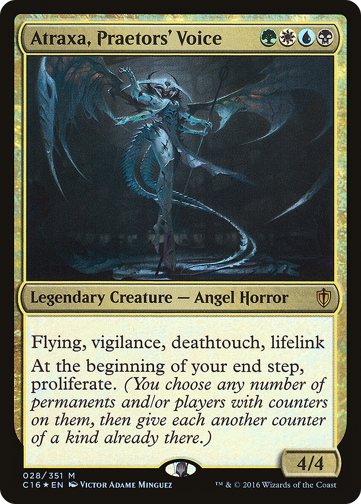 {R} Atraxa, Praetors' Voice [Commander 2016][C16 028] - Misty Mountain Games
