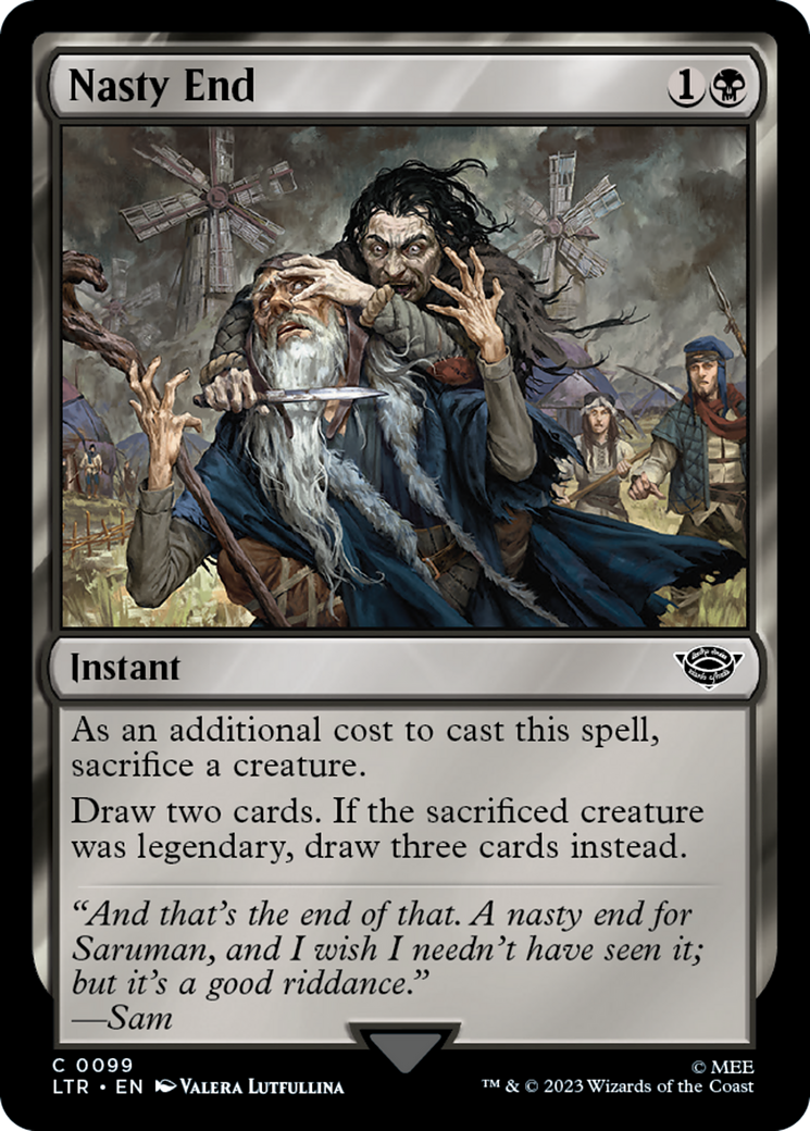 {C} Nasty End [The Lord of the Rings: Tales of Middle-Earth][LTR 099]