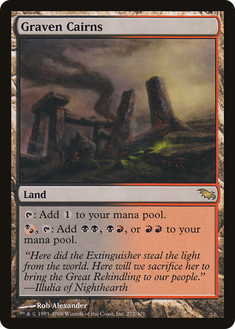 {R} Graven Cairns [Shadowmoor][SHM 272]
