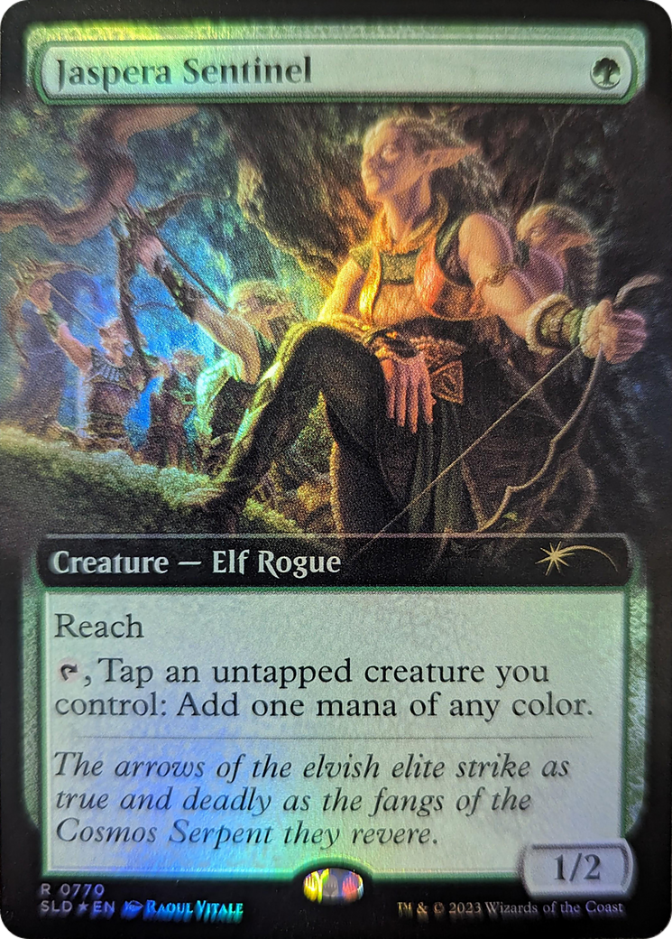 {R} Jaspera Sentinel (Extended Art) [Secret Lair Drop Series][SLD 770]
