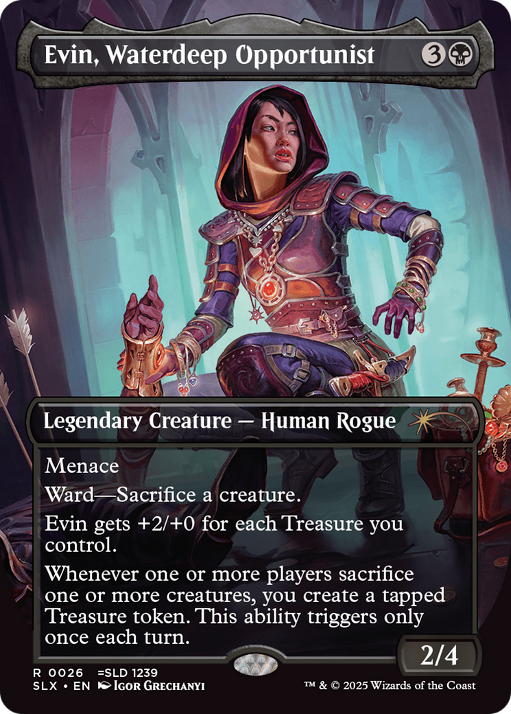 Evin, Waterdeep Opportunist [SLX 026]  (Borderless)