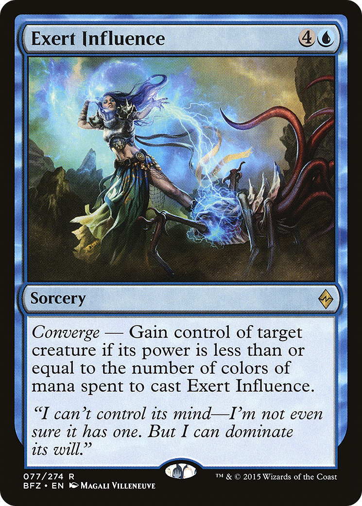 {R} Exert Influence [Battle for Zendikar][BFZ 077]
