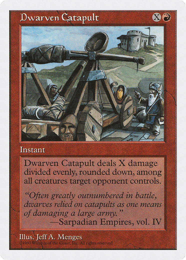{C} Dwarven Catapult [Fifth Edition][5ED 220]