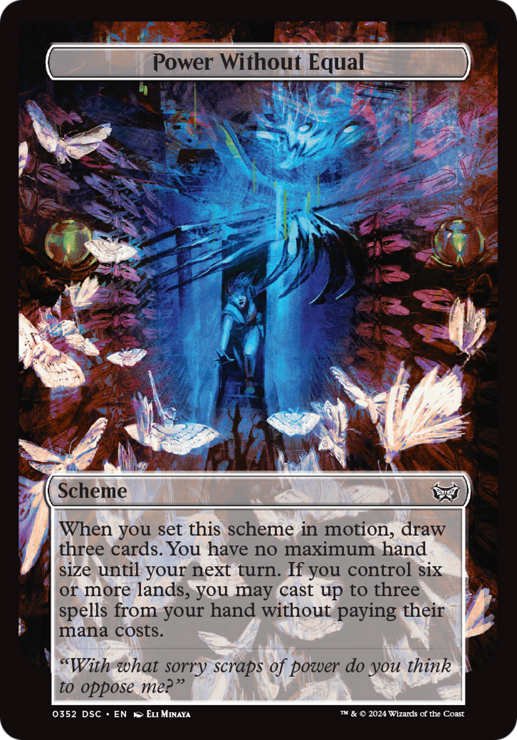 {C} Power Without Equal (Full Art) [Duskmourn: House of Horror Commander][DSC 352]