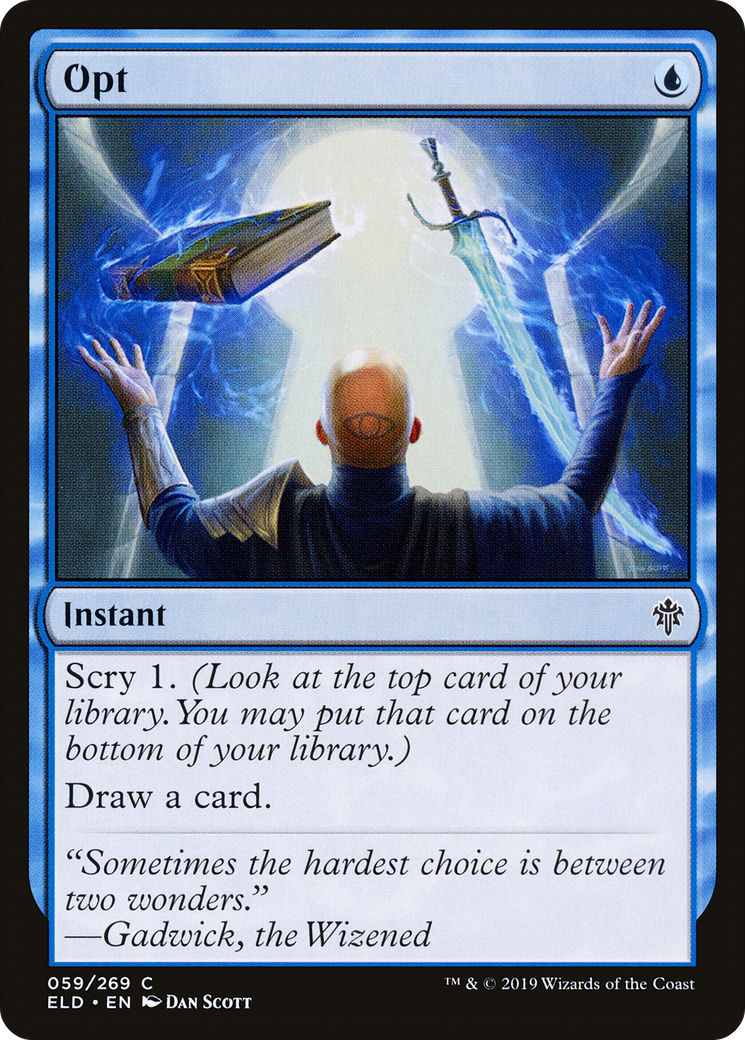 {C} Opt [Throne of Eldraine][ELD 059]