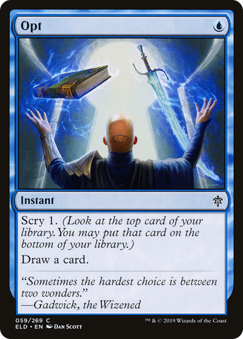 {C} Opt [Throne of Eldraine][ELD 059]