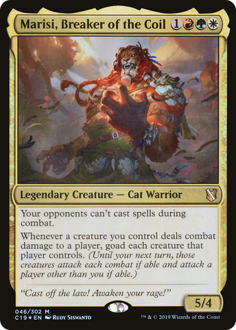 {R} Marisi, Breaker of the Coil [Commander 2019][C19 046]