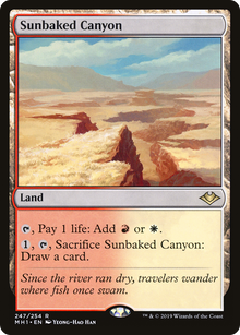 {R} Sunbaked Canyon [Modern Horizons][MH1 247]