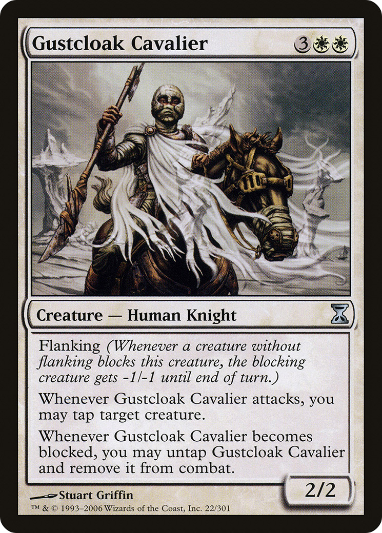 {C} Gustcloak Cavalier [Time Spiral][TSP 022]