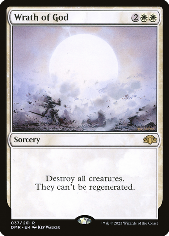 {R} Wrath of God [Dominaria Remastered][DMR 037]